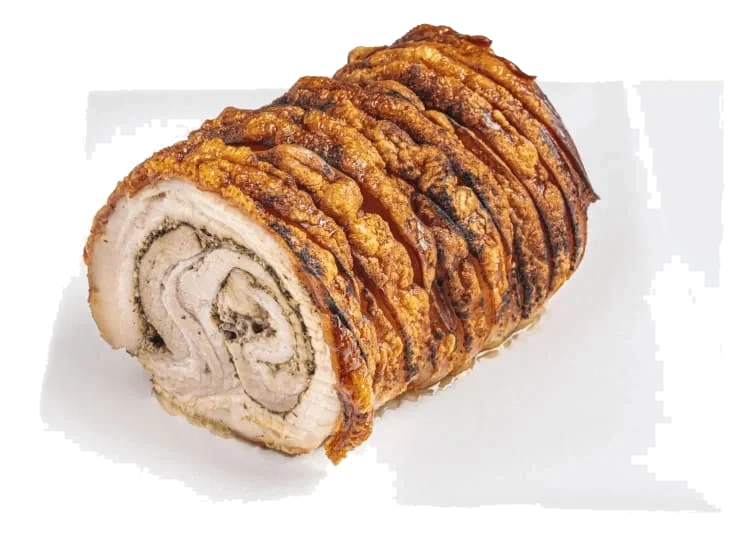 Porchetta Av Svin Jæren Smak Kald pr Kg