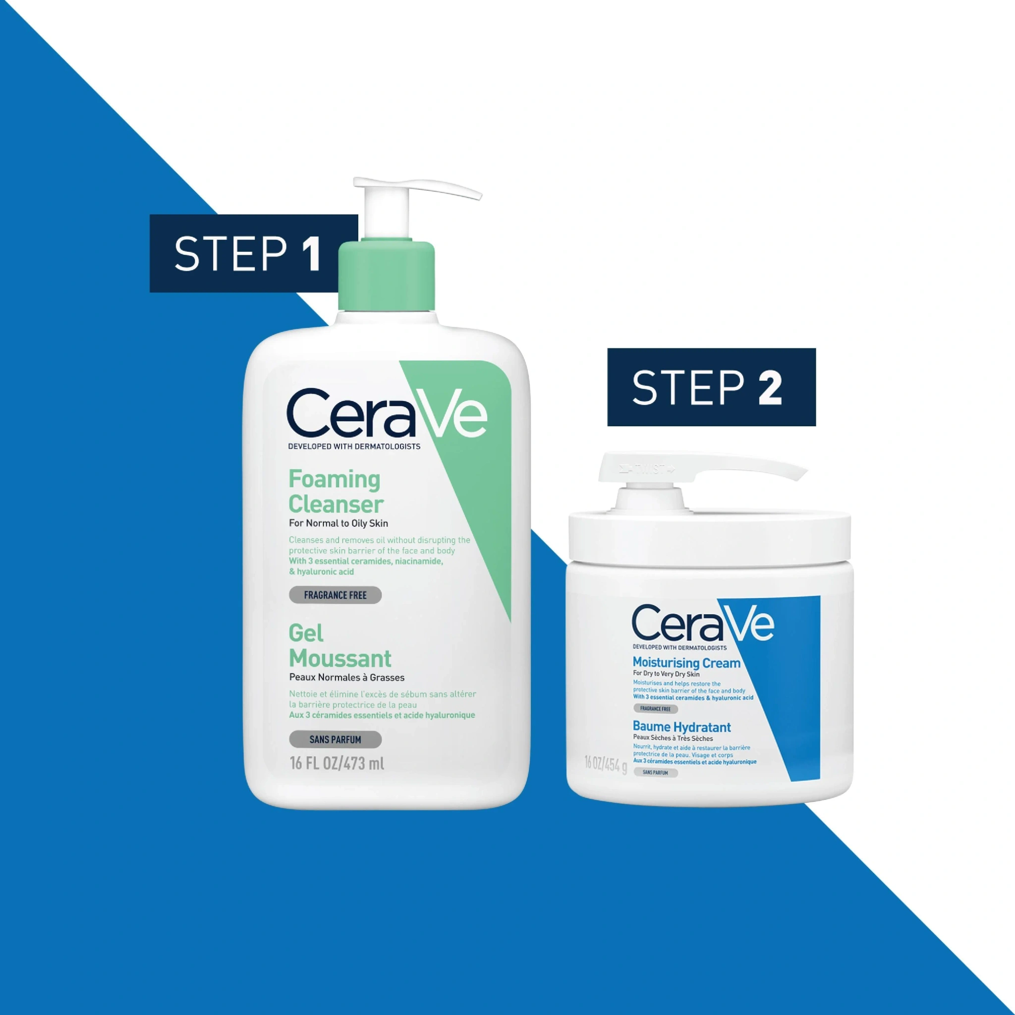 CeraVe Daily Moisturising Cream, 454 g