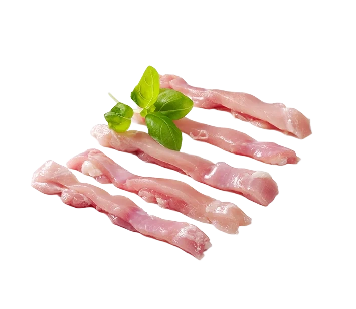 Kycklinglårfilé strimlad