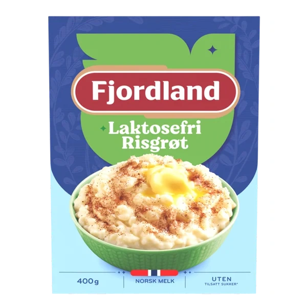 Fjordland Laktosefri Risgrøt 400g
