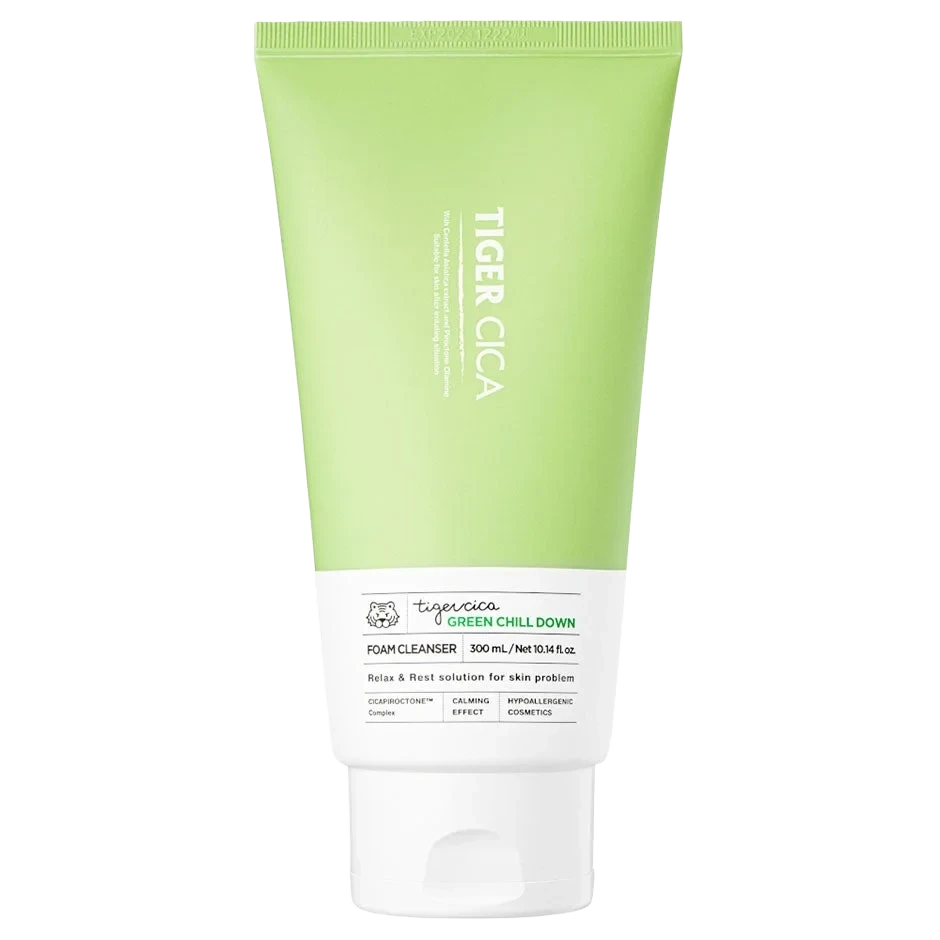 It'S SKIN Tiger Cica Green Chill Down Foam Cleanser