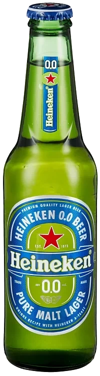 Heineken 0,0% 0,33l flaske