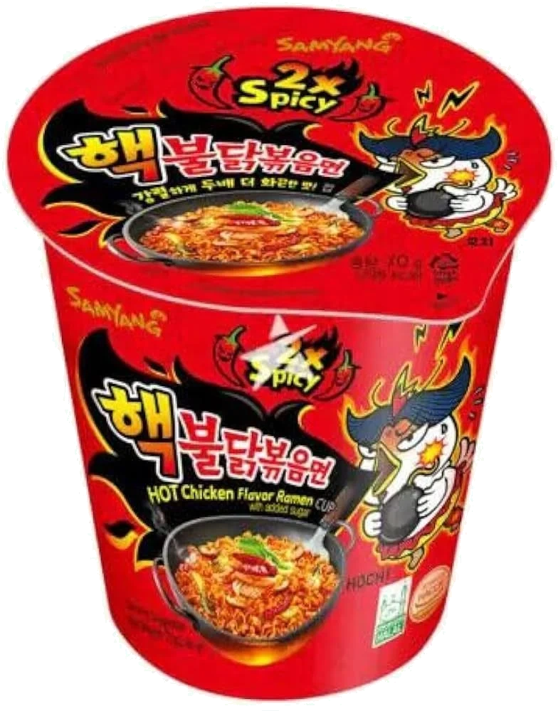 Samyang Buldak 2x Spicy Kopp 70g