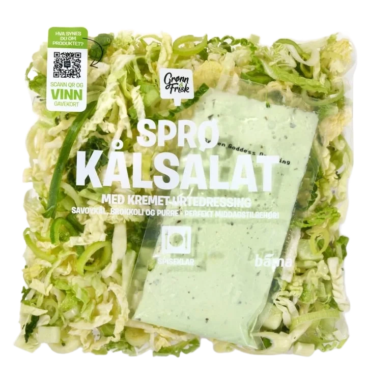 Kålsalat Sprø m/Urtedressing 175g