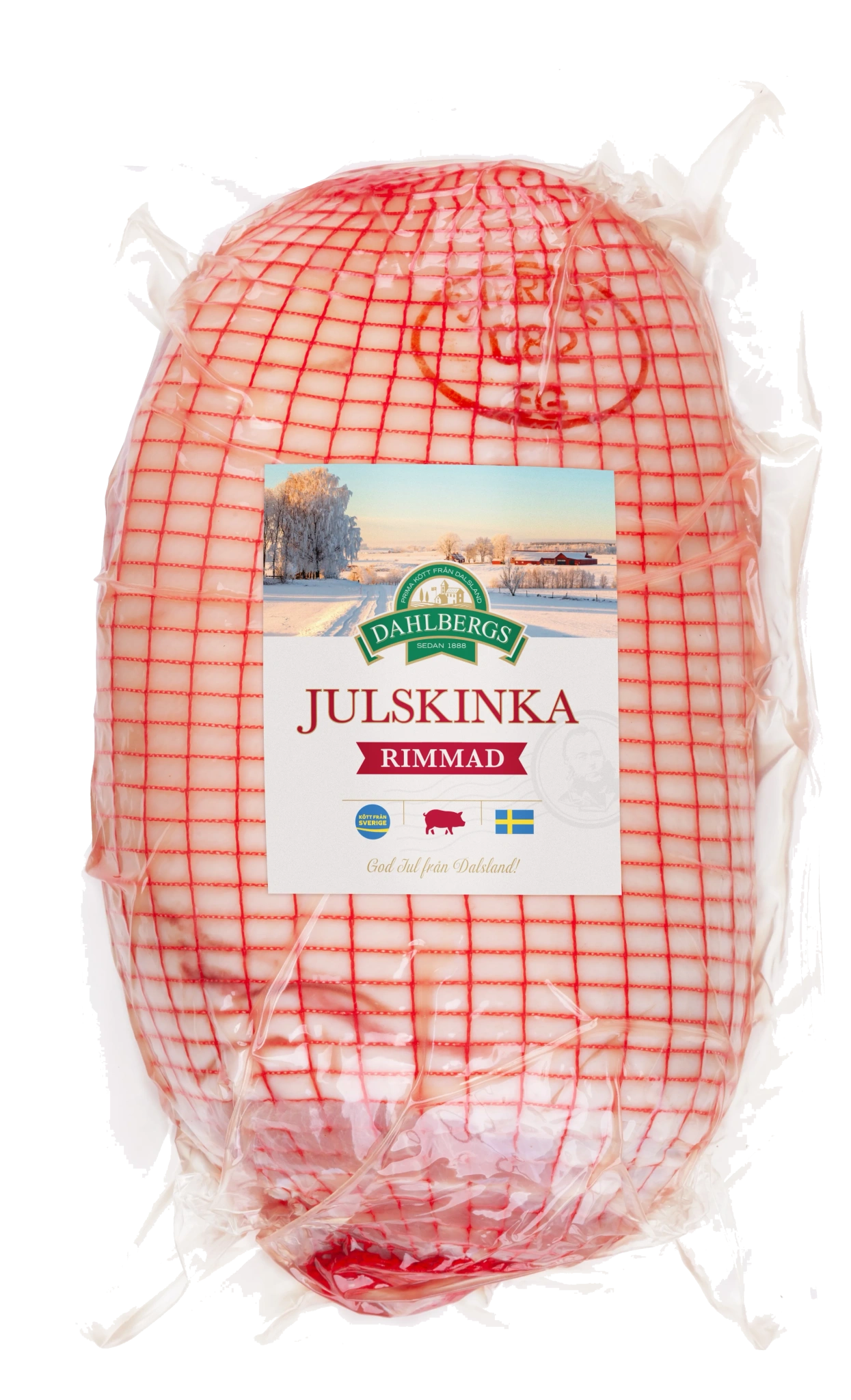 Julskinka rimmad