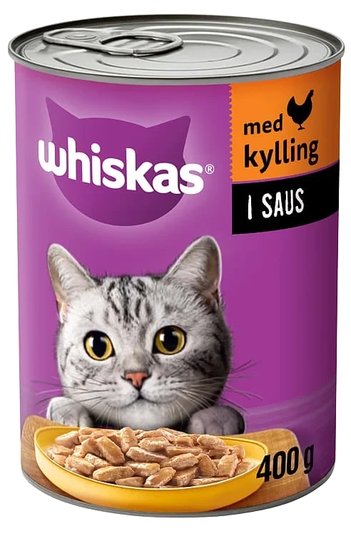 Whiskas Can Kylling i Saus
