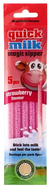 Quick Milk Strawberry Felfoldi