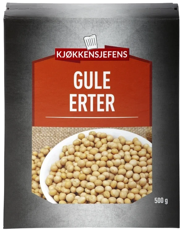 Erter gule ks             500g