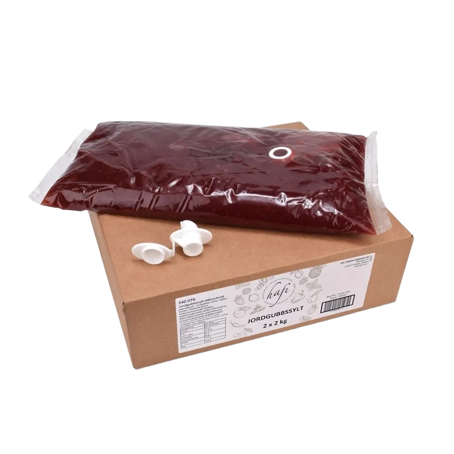 Jordgubbssylt lättsockrad,  2 kg påse