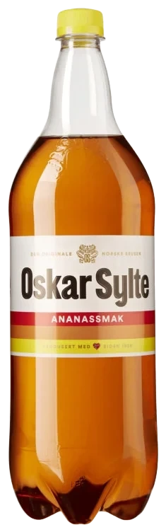 Ananasbrus 1,5l flaske Oskar Sylte