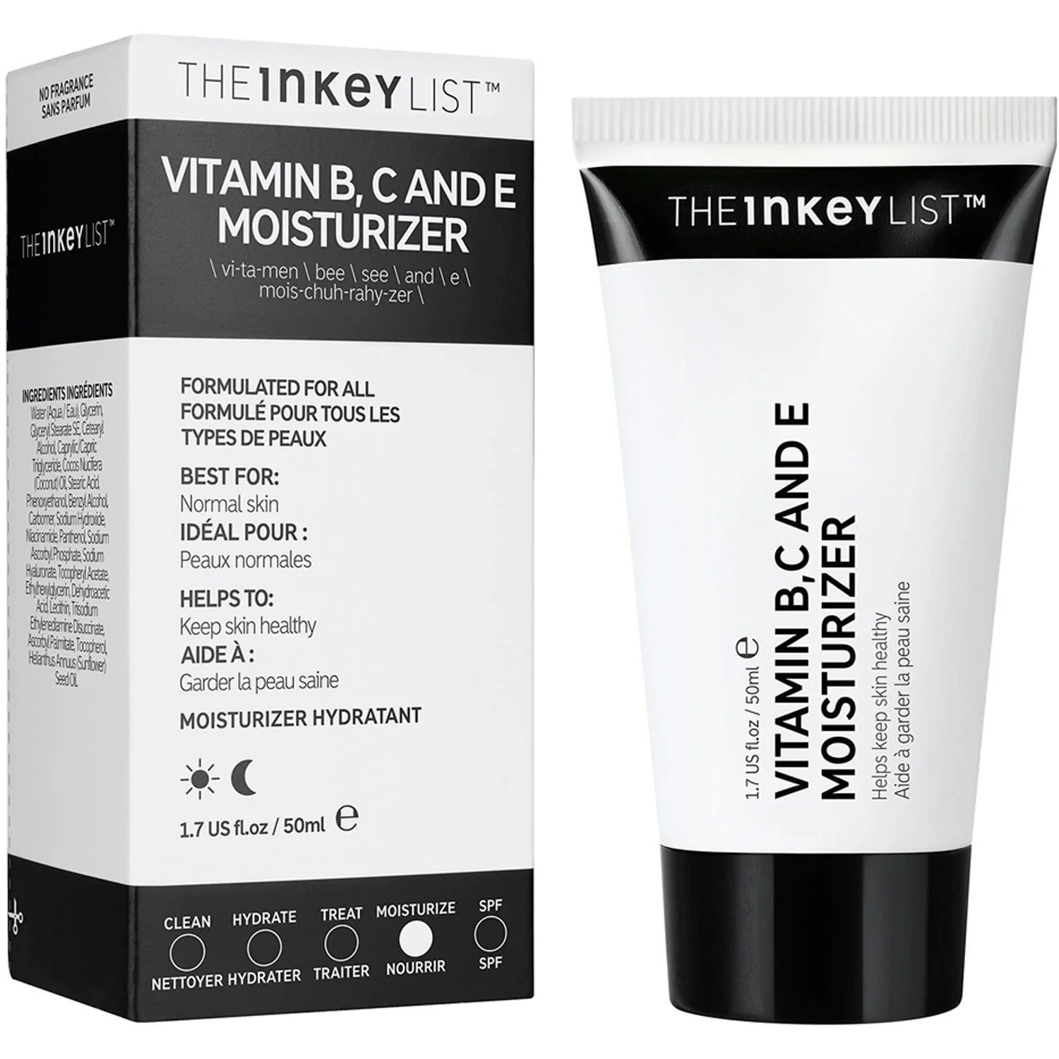 The Inkey List Vitamin B-C-E Moisturizer 50 ml