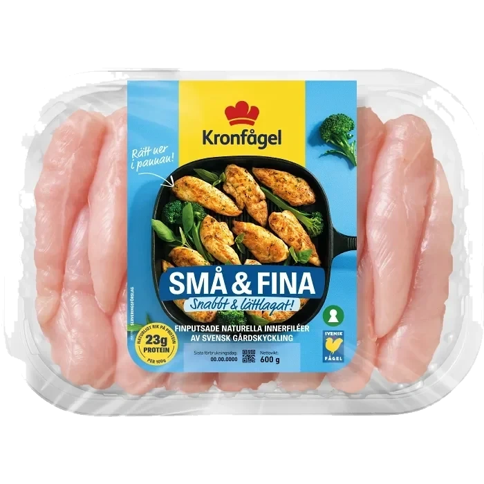 Kycklinginnerfilé Färsk Små & Fina 600g Kronfågel