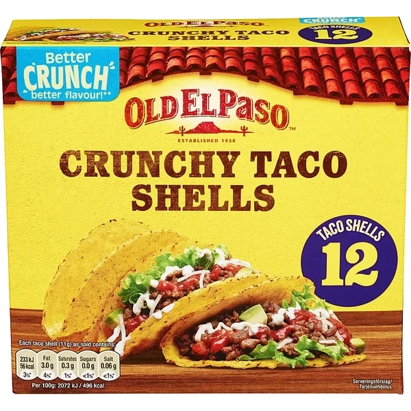 Taco Shells Crunchy 135g