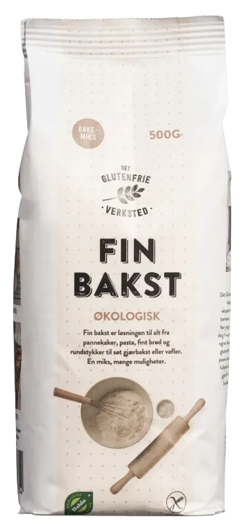 Fin Bakst Mel glutenfri Økologisk 500g Dgv
