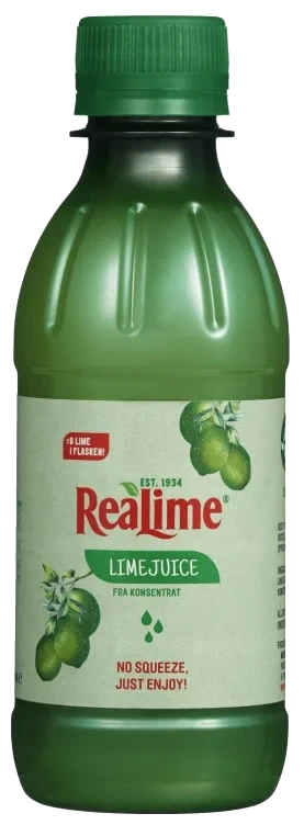 Realemon Lime Juice 12x250ml