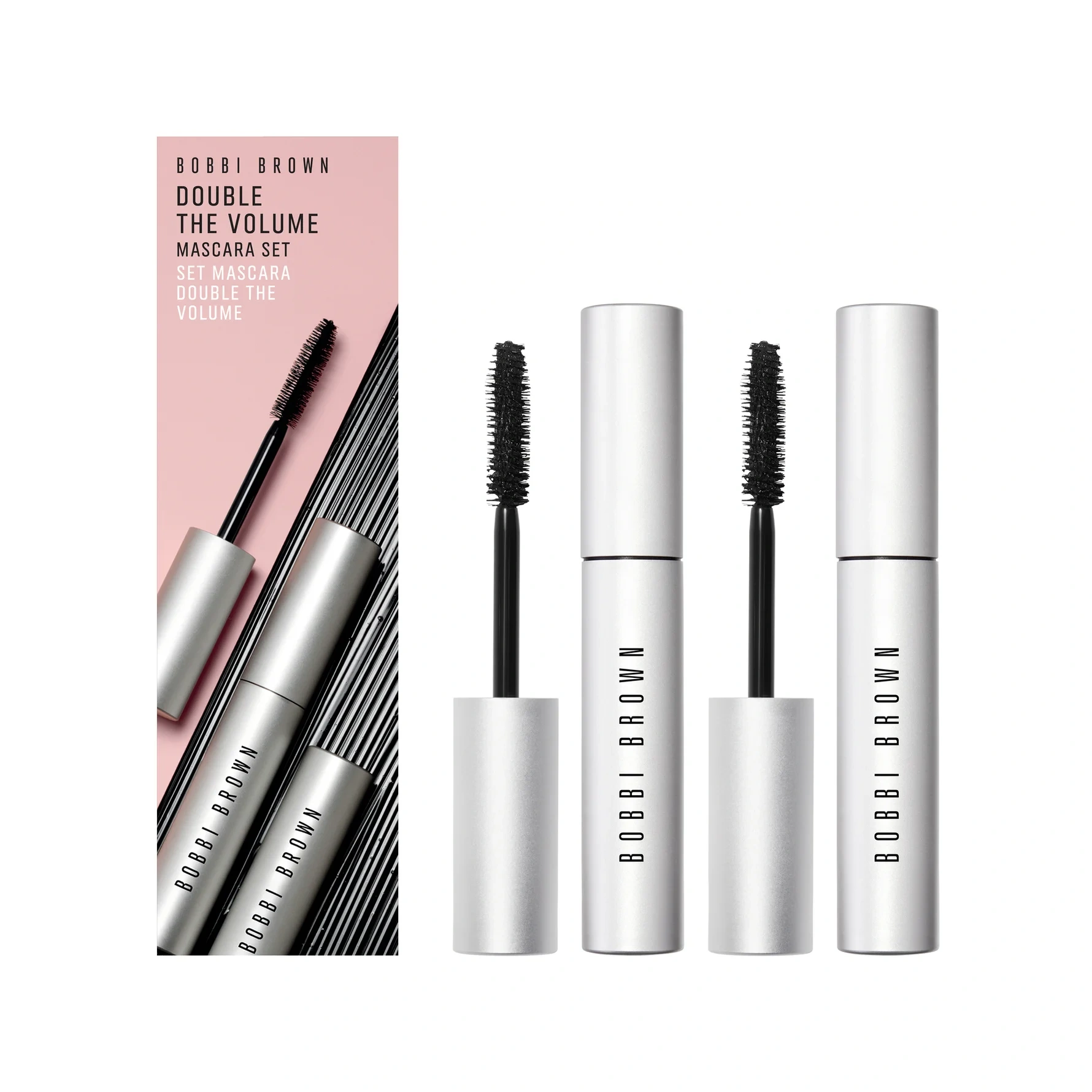 Bobbi Brown Double The Volume Mascara Set