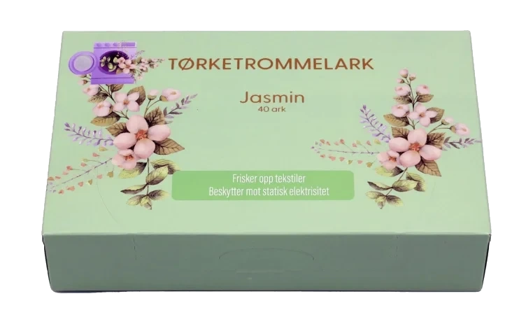 Tørketrommelark Jasmin 40stk