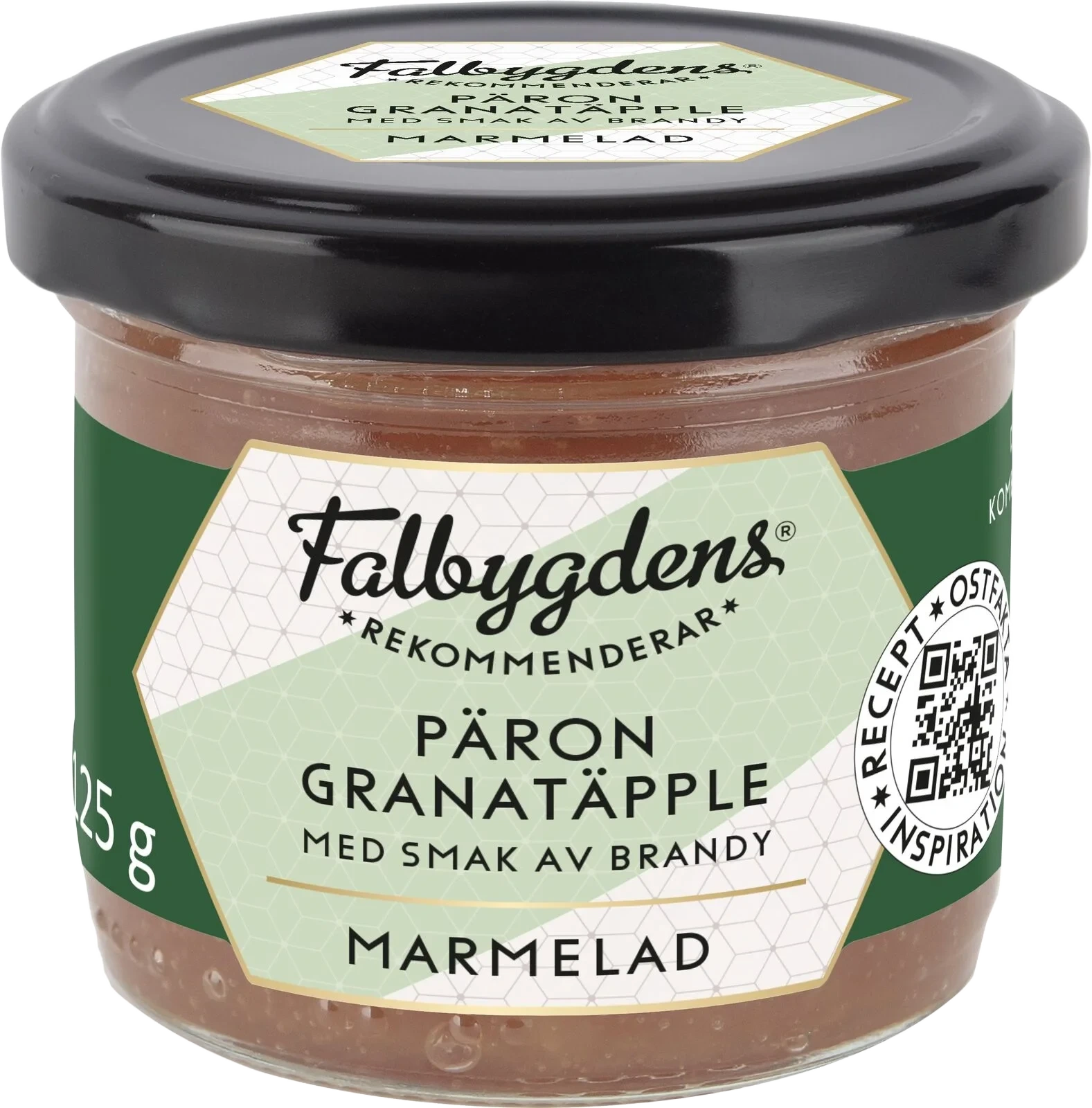 Päron/granatäpple med smak av brandy mar