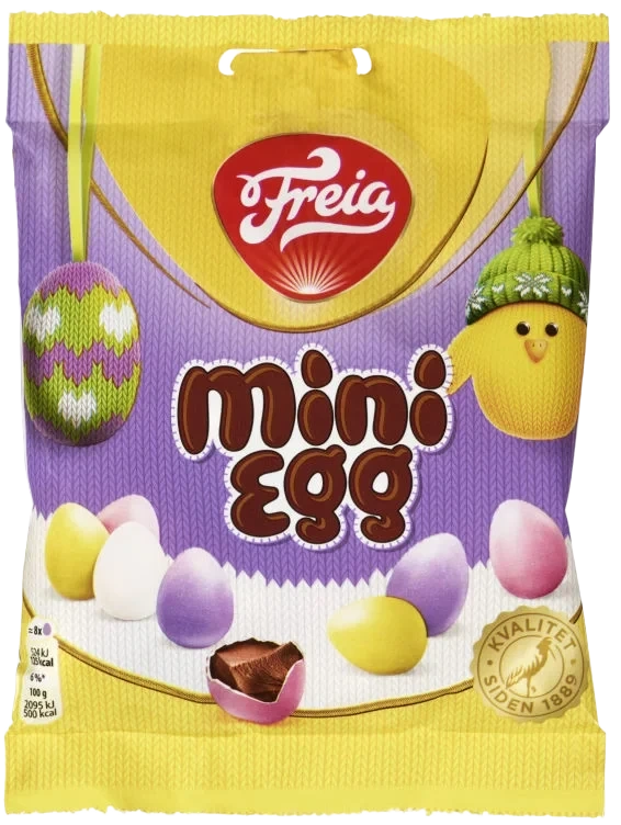 Sjokoladeegg Mini Drasjerte 100g Freia
