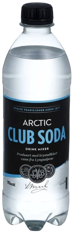 Club Soda 0,5l flaske Arctic