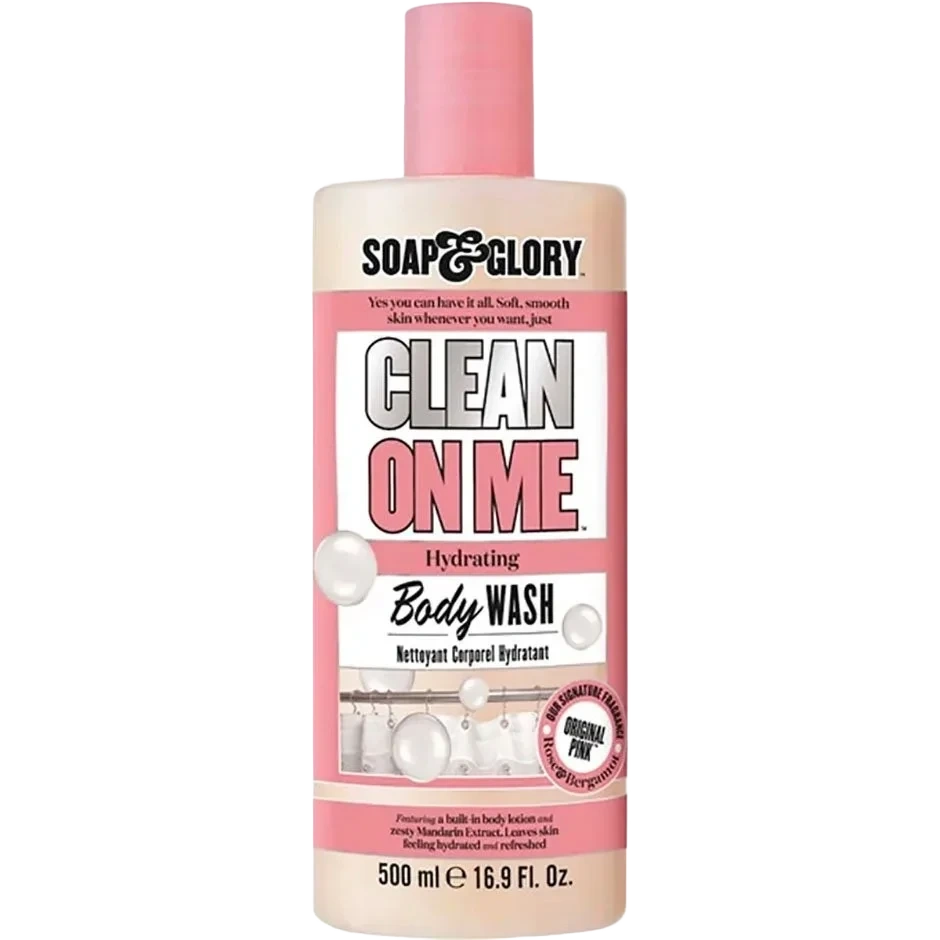Soap & Glory Clean on Me Body Wash for Cleansed and Refreshed Skin
