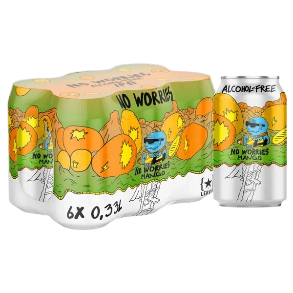 No Worries Mango 0,33lx6 Bx Lervig