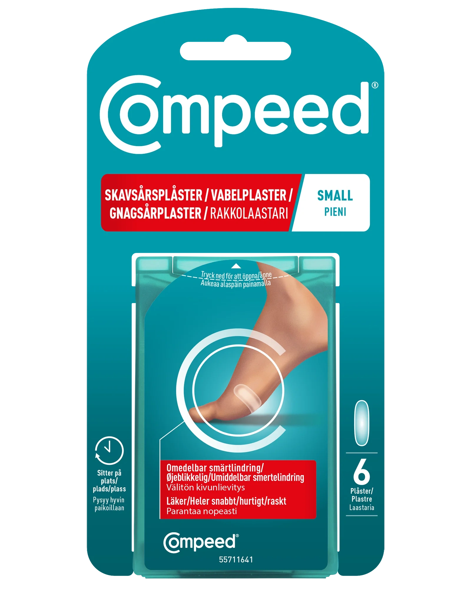 Compeed gnagsårplaster S 6 stk