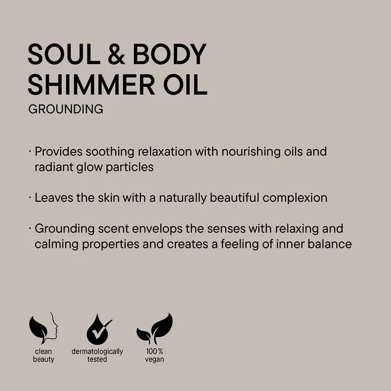 BABOR SOUL & BODY Shimmer Oil Grounding, 100 ml