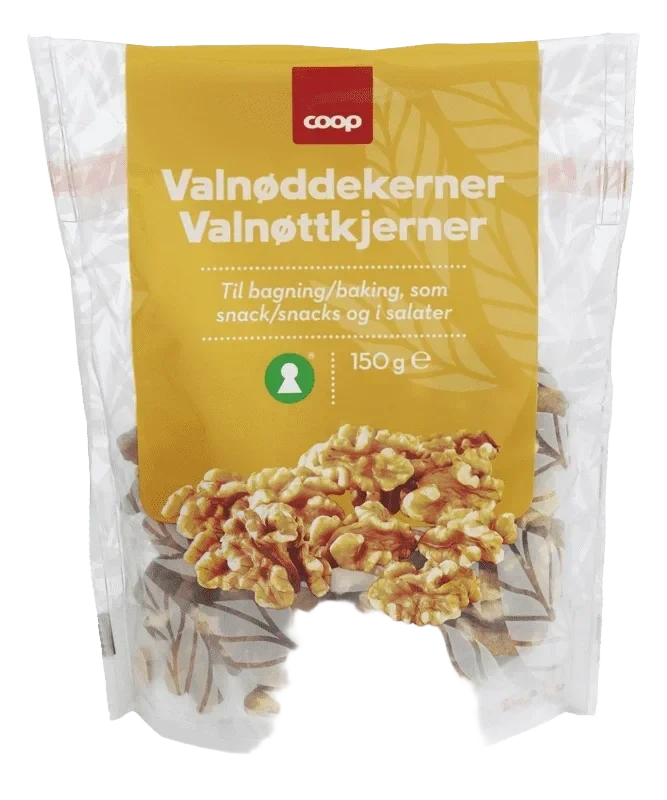 Coop Valnøttkjerner 150g