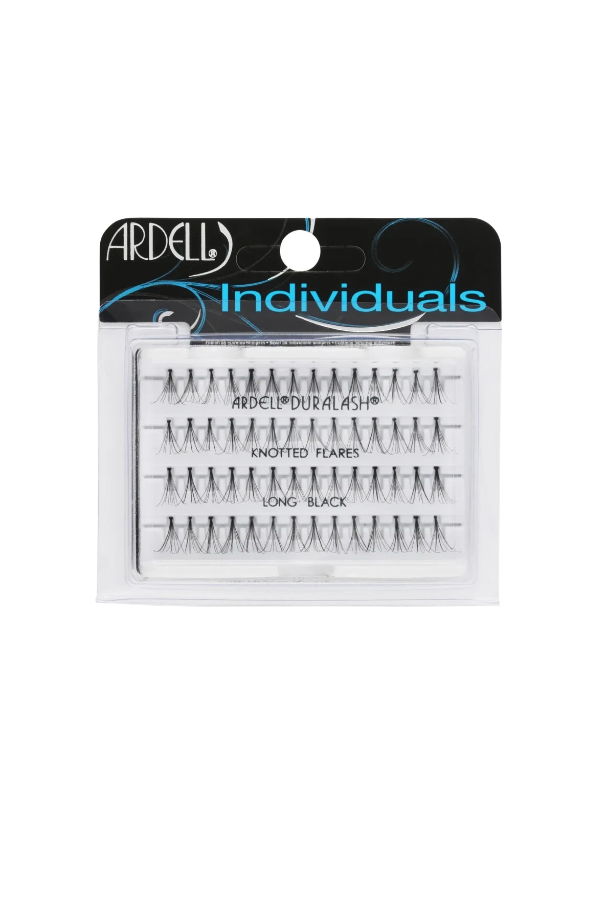 Ardell Duralash Individual Knotted Flare Long Black