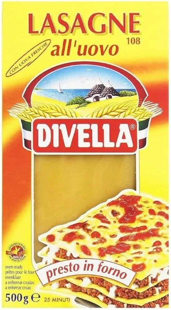 Divella Lasagne m/Egg No.108 500g