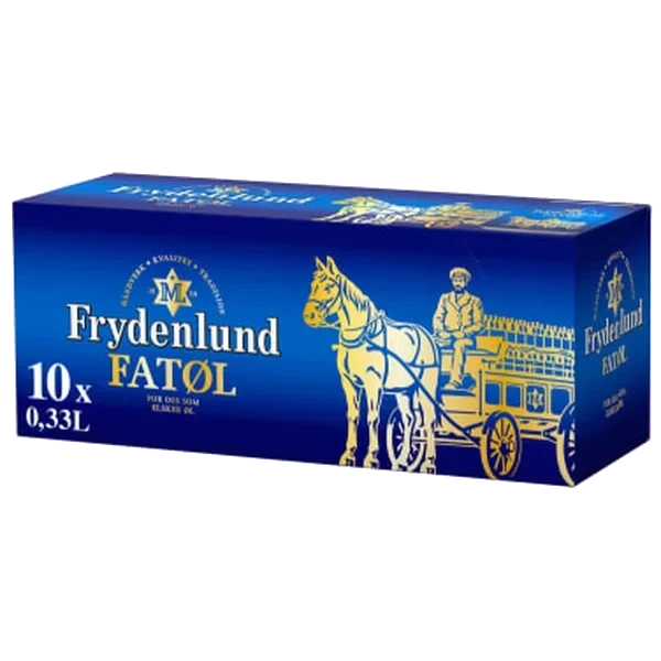 Frydenlund Fatøl 0,33l Bx 10stk