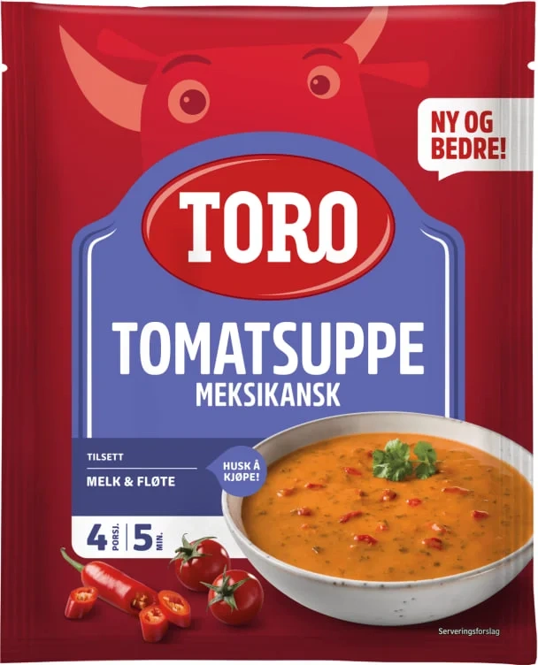 Tomatsuppe Meksikansk 100g Toro