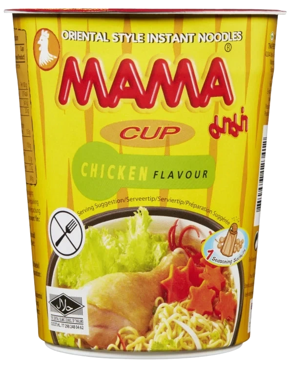 Mama Inst Noodles Cup Chicken Flavour 70g
