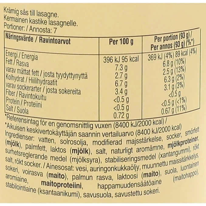 Dolmio Lasagnesås 6-pack