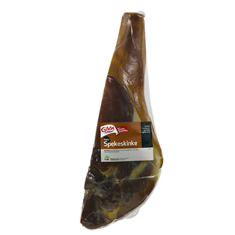Spekeskinke Røkt Delt m/Ben Ca3kg Gilde