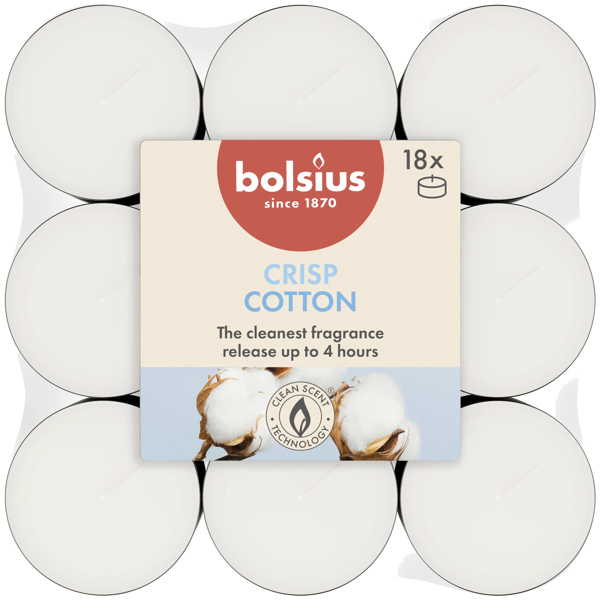 Doftvärmeljus Fresh Cotton