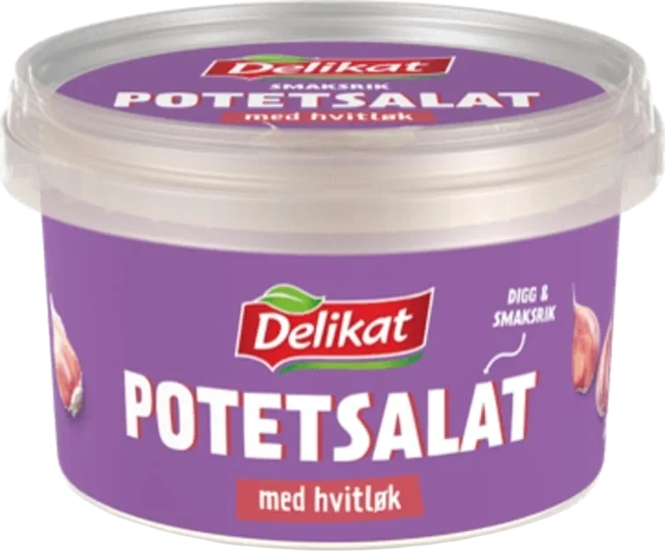 Potetsalat Hvitløk 200g Delikat