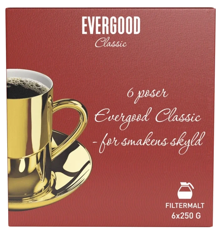 Evergood Classic Filtermalt 6x250g