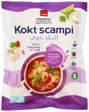 Scampi Kokt