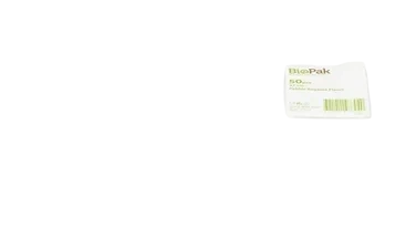 Bio-Pak Pebble Tallrik Vit