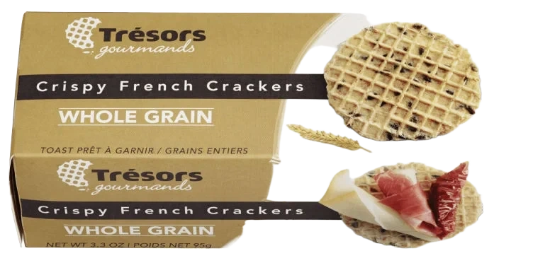 Crispy Crackers Fullkorn 95g Tresors Gourmands