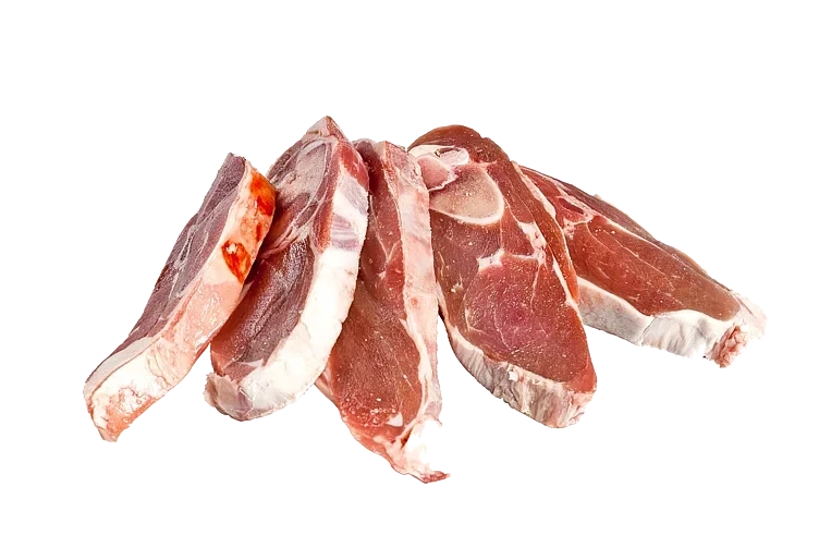 Lammebog salt i skiver   ca5kg  kg