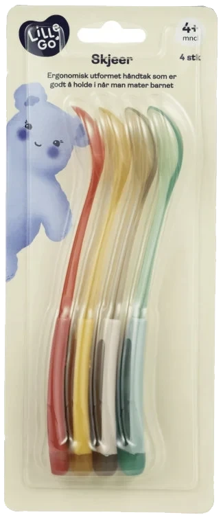 Skjeer 4pk Lillego