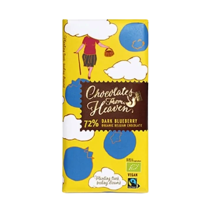 Chocolates From Haven Purr 72 % Blueberry