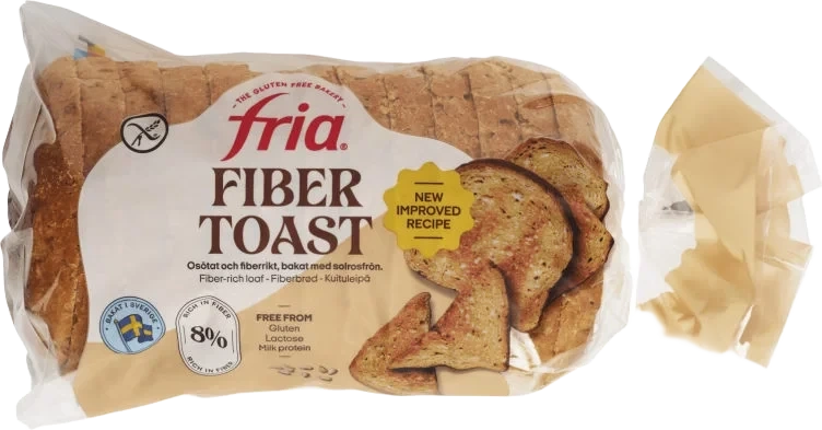 Fiberbrød glutenfri 500g Fria