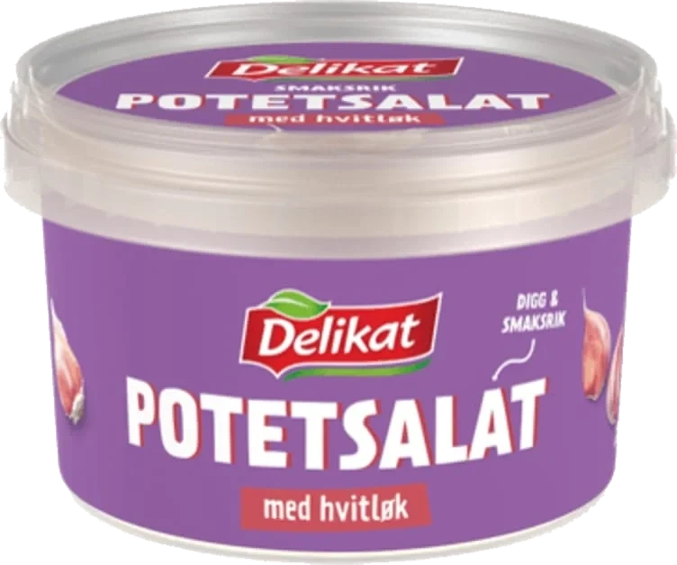 Potetsalat Hvitløk 200g Delikat