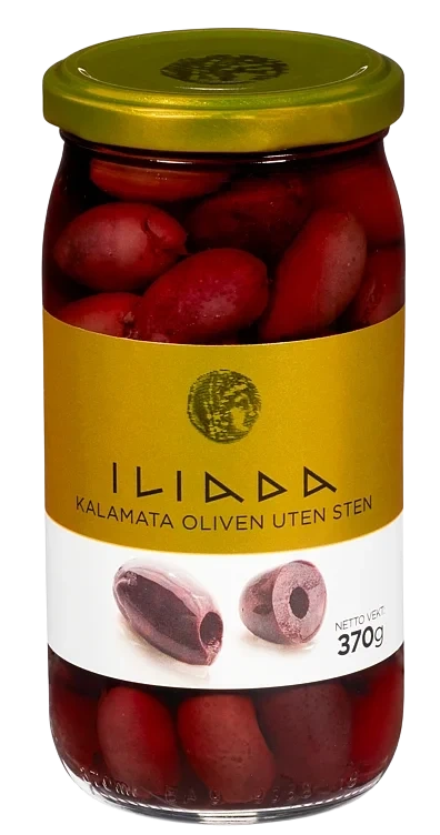 Oliven  u/sten kalamata   370g