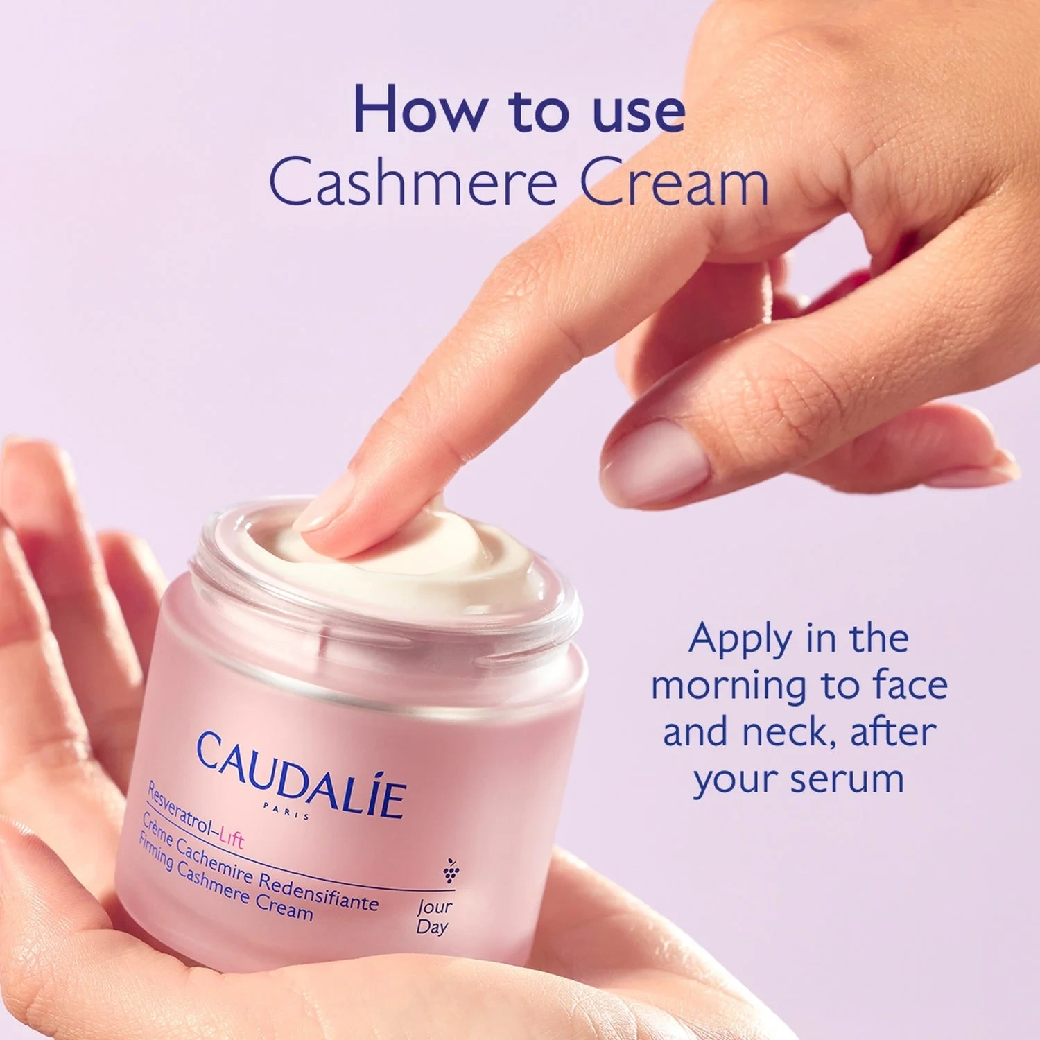 Caudalíe Resveratrol-Lift Firming Cashmere Cream 50 ml