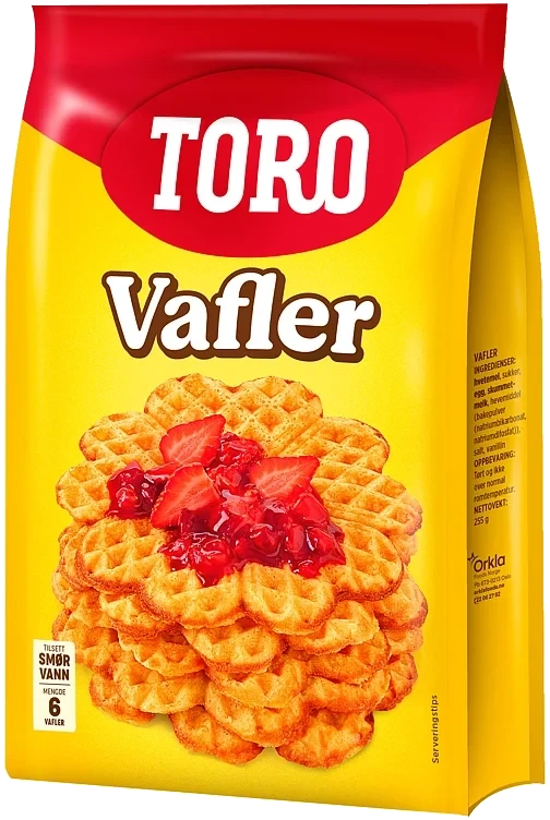 Vafler original  255g
